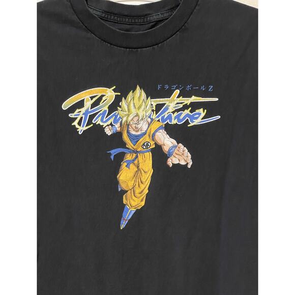 Dragon Ball Z GOKU SAIYAN T Shirt Mens Medium Black Vintage - Picture 4 of 6